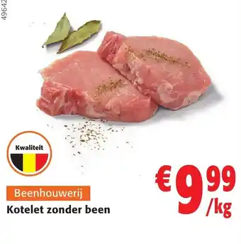 Colruyt Kotelet zonder been aanbieding