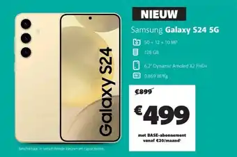 Base Samsung Galaxy S24 5G aanbieding