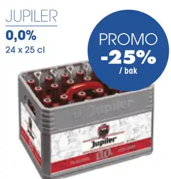 Prik en Tik JUPILER 0,0% 24 x 25cl aanbieding