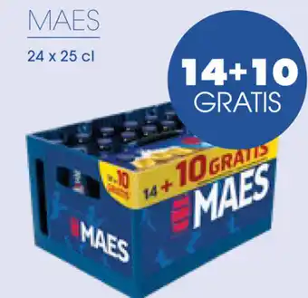 Prik en Tik MAES 24 x 25cl aanbieding