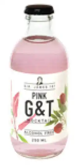 Prik en Tik SIR JAMES 101 0,0% PINK GIN & TONIC 25CL aanbieding
