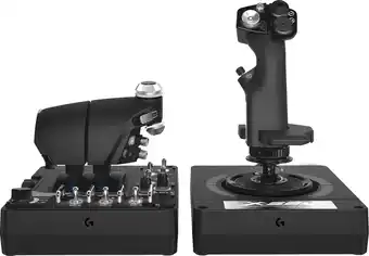 Bol.com Logitech G Saitek Pro Flight X56 HOTAS - Flight Joystick - PC aanbieding