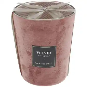 Action Geurkaars met velvet aanbieding