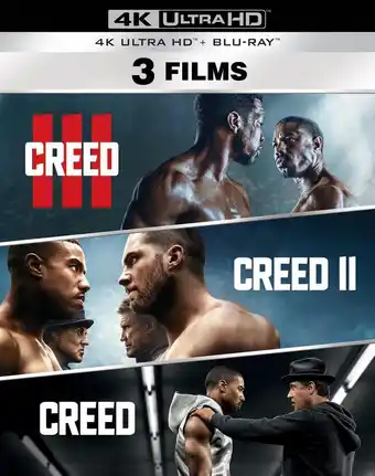 Bol.com Creed 1 -3 (4K Ultra HD Blu-ray) aanbieding