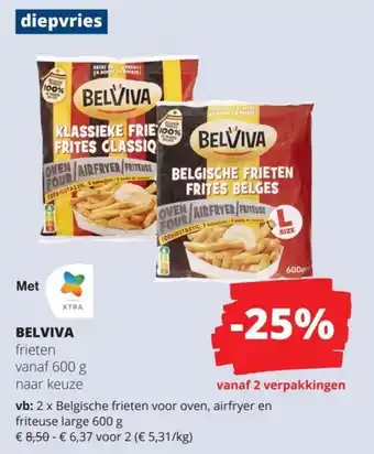 BELVIVA frieten