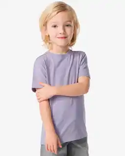 HEMA HEMA Kinder T-shirt Paars (paars) aanbieding
