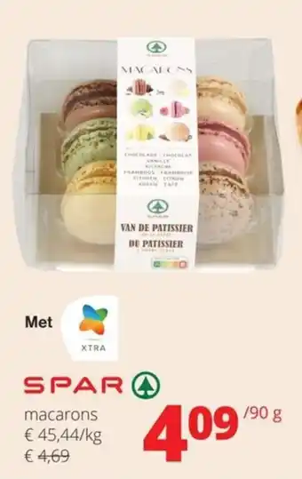 Spar Macarons 90g aanbieding