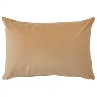 IKEA Sanela Kussenovertrek, geelbeige, 40x58 cm aanbieding