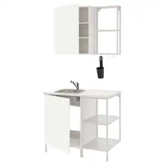 IKEA Enhet Keuken, wit, 103x63.5x222 cm aanbieding