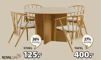 Jysk VESTERBORG TAFEL aanbieding