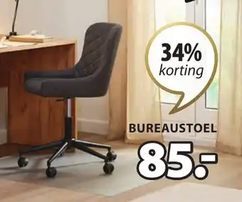Jysk BUREAUSTOEL aanbieding