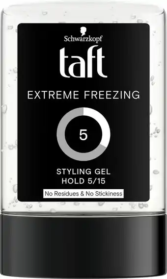 Bol.com Taft Men Power Gel Extreme Freezing Hold 5 300 ml aanbieding