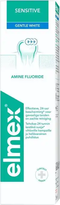 Bol.com Elmex Tandpasta Sensitive Whitening 75 ml aanbieding