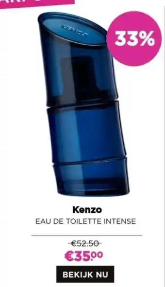 ICI PARIS XL Kenzo EAU DE TOILETTE INTENSE aanbieding