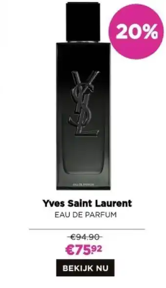 ICI PARIS XL Yves Saint Laurent EAU DE PARFUM aanbieding