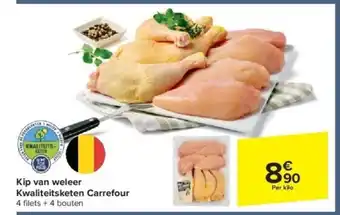 Carrefour Kip van weleer Kwaliteitsketen Carrefour aanbieding