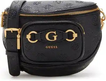 Bol.com Guess Izzy Peony Sling Bag Dames Heuptas - Zwart - One Size aanbieding