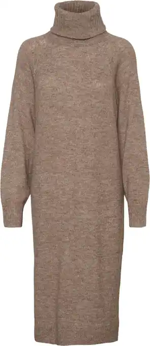 Bol.com VERO MODA VMDANIELA LS COWL NECK DRESS GA Dames Jurk - Maat XS aanbieding