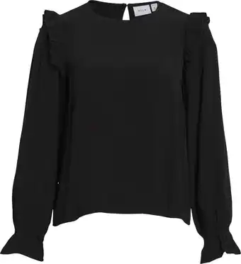 Bol.com VILA VIFINI O-NECK L/S TOP - NOOS Dames Top - Maat 44 aanbieding