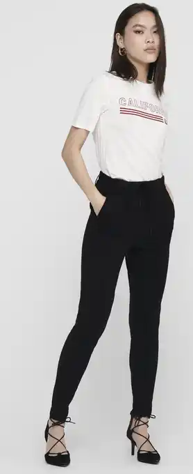 Bol.com ONLY ONLPOPTRASH LIFE EASY COL PANT PNT NOOS Dames Broeken - Maat L X L30 aanbieding