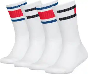 Bol.com Tommy Hilfiger Kinder Flag Sokken - 4-pack - 27/30 aanbieding