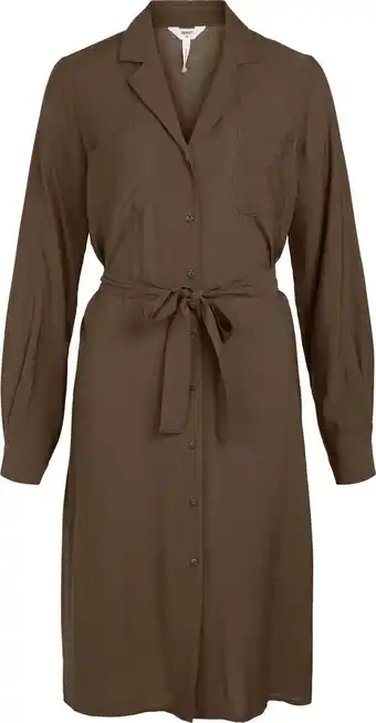 OBJECT OBJSELINE L/S SHIRT DRESS PB12 DIV Dames Jurk - Maat 40