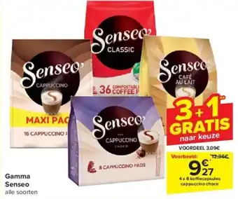 Carrefour Gamma Senseo aanbieding
