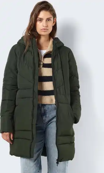 Bol.com NOISY MAY NMDALCON L/S LONG JACKET NOOS FWD Dames Jas - Maat XS aanbieding