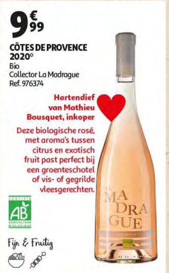 Auchan Cotes De Provence 2020 aanbieding