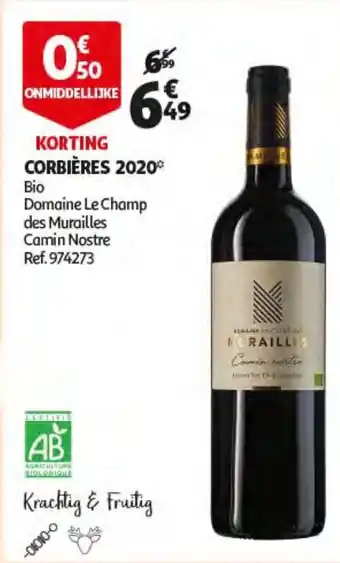Auchan Corbieres 2020 aanbieding