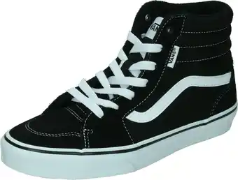 Bol.com VANS YT Filmore Hi (SUEDE/CANVAS)BLACK/WHITE -Maat 31 aanbieding