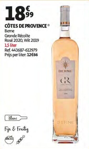 Auchan Cotes De Provence aanbieding