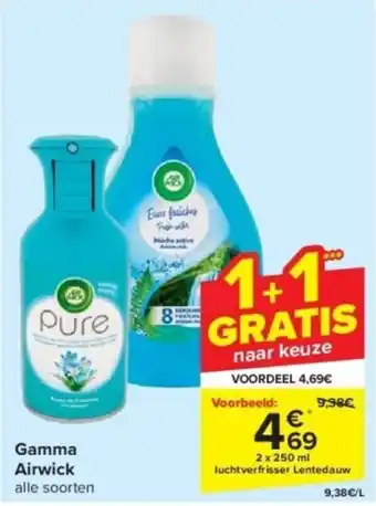 Carrefour Gamma Airwick aanbieding