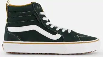 Bol.com Vans Filmore Hi Sneakers groen Suede - Maat 44 aanbieding