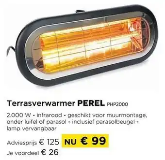 Terrasverwarmer php2000