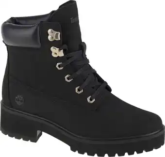 Bol.com Timberland 6 INCH LACE UP BOOT JET BLACK Dames Veterschoenen - JET BLACK - Maat 37 aanbieding