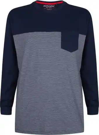 Pastunette for Men Heren Shirt - Blauw - Maat M