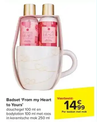 Badset 'From my Heart to Yours'