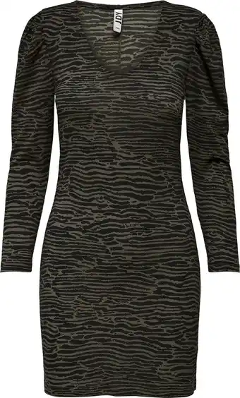 Bol.com JdY JDYKIRKBY LILJE 7/8 AOP SHORT DRESS JRS Dames Jurk - Maat M aanbieding