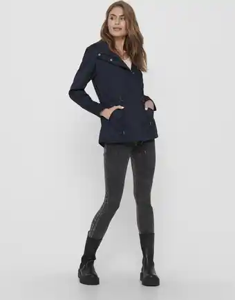Bol.com ONLY ONLLORCA CANVAS PARKA CC OTW NOOS Dames Jas - Maat XL aanbieding