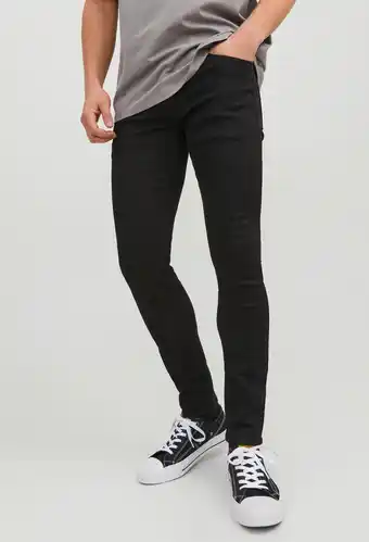Bol.com JACK & JONES Liam Original loose fit - heren jeans - zwart denim - Maat: 29/32 aanbieding