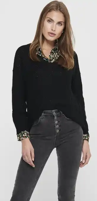 Bol.com JDY JDYNEW MEGAN L/S PULLOVER KNT NOOS Dames Trui - Maat S aanbieding