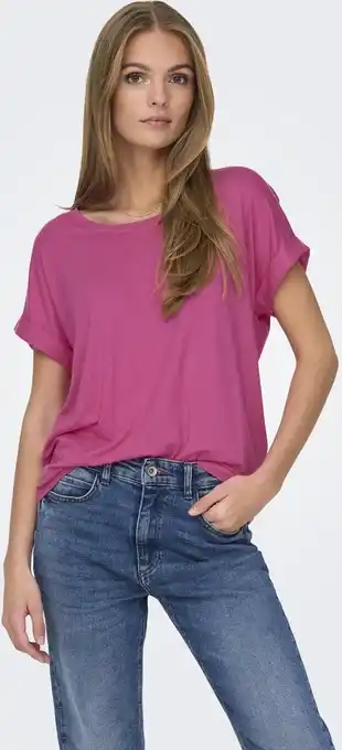 ONLY ONLMOSTER S/S O-NECK TOP NOOS JRS Dames T-shirt - Maat XS