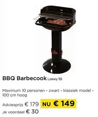 Bbq barbecook loewy 55