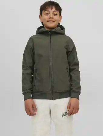 Bol.com JACK&JONES JUNIOR JJEBASIC SOFTSHELL HOOD NOOS JNR Jongens Jas - Maat 140 aanbieding