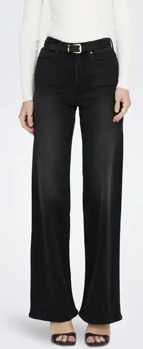 Bol.com ONLY ONLMADISON BLUSH HW WIDE DNM CRO099 NOOS Dames Jeans - Maat XS X L32 aanbieding