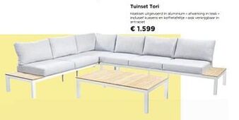 Molecule Tuinset tori aanbieding