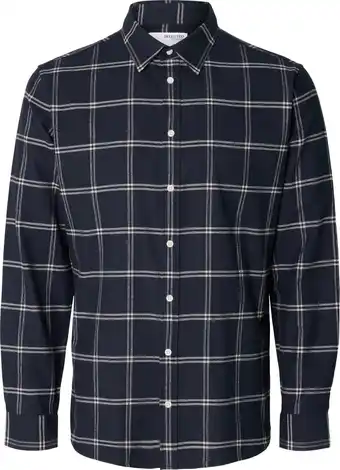Bol.com SELECTED HOMME SLHSLIMOWEN-FLANNEL SHIRT LS NOOS Heren Overhemd - Maat L aanbieding