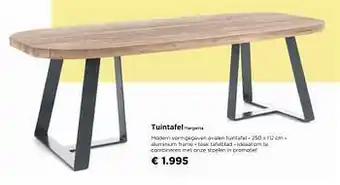 Molecule Tuintafel margarita aanbieding