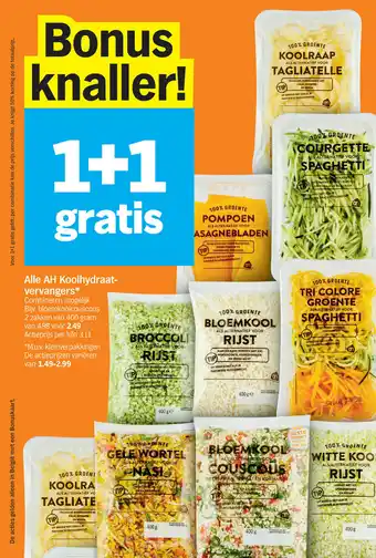 Albert Heijn Alle AH Koolhydraat-vervangers aanbieding